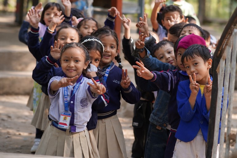JivanDarpan students on a cultural visit